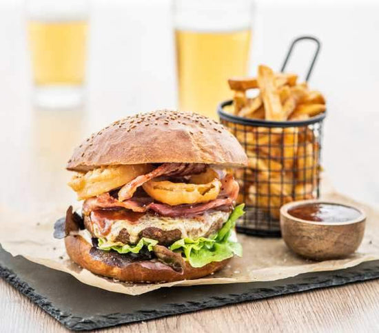 Angel Bay Gourmet Beef Burger Patties - 100g (100 per carton)