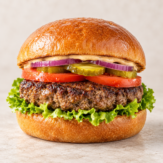 Angel Bay Gourmet Beef Burger Patties - 180g (45 per carton)