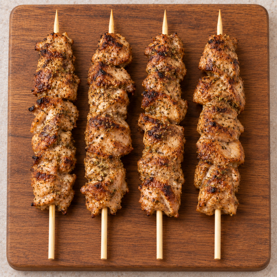 Large Oregano Chicken Kebabs - 125g