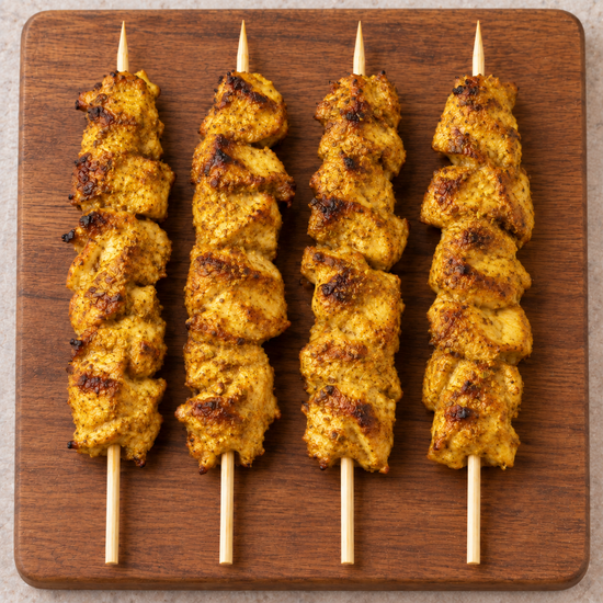 Large Satay Chicken Kebabs - 125g